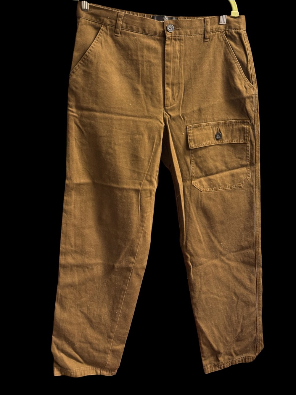 Houston White men’s size Medium Utility Pants Brown denim Jeans